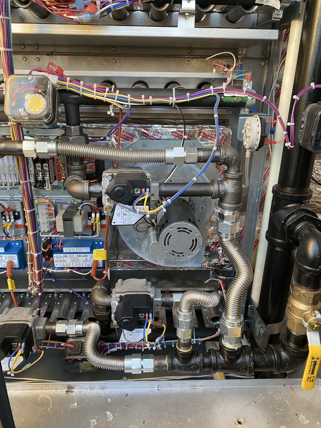Furnace gas valve and burner service — ProGrade HVAC
